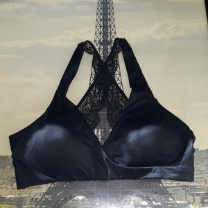 Lacey black bralette